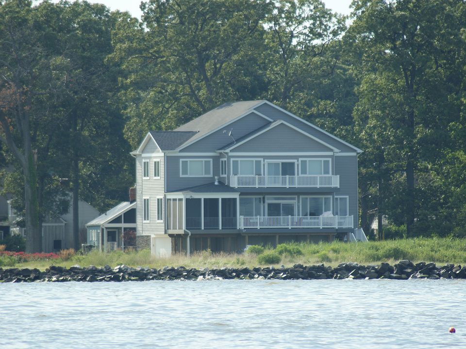 Water view of back of house