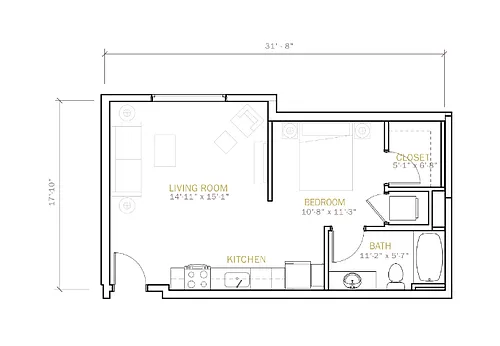Floor plan A4