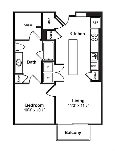 Floor plan A2