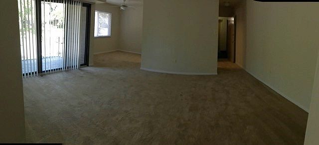 Living room thru to dining room