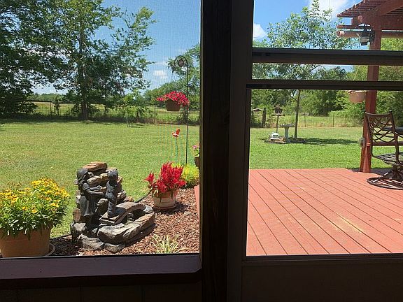 View from back screen porch