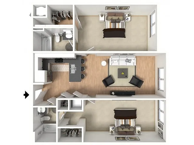 Floor plan Topaz