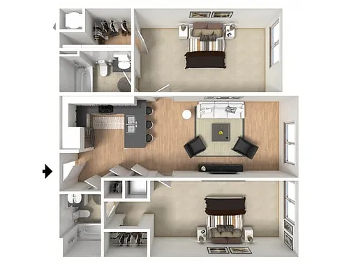 Floor plan Topaz