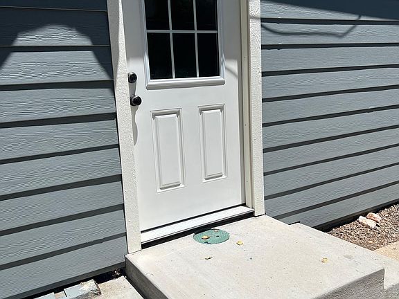 Side entrance