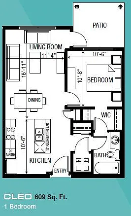 Floor plan Cleo