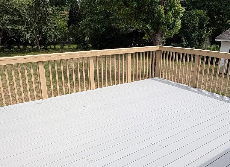 16' x 16' deck