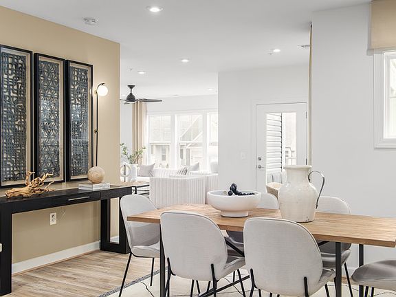 Cafe Space between the Gourmet Kitchen and Great Room