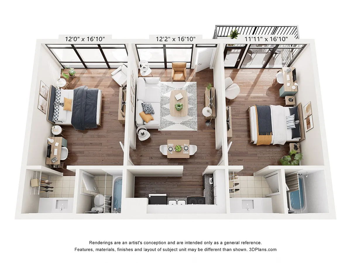 Floor plan B2
