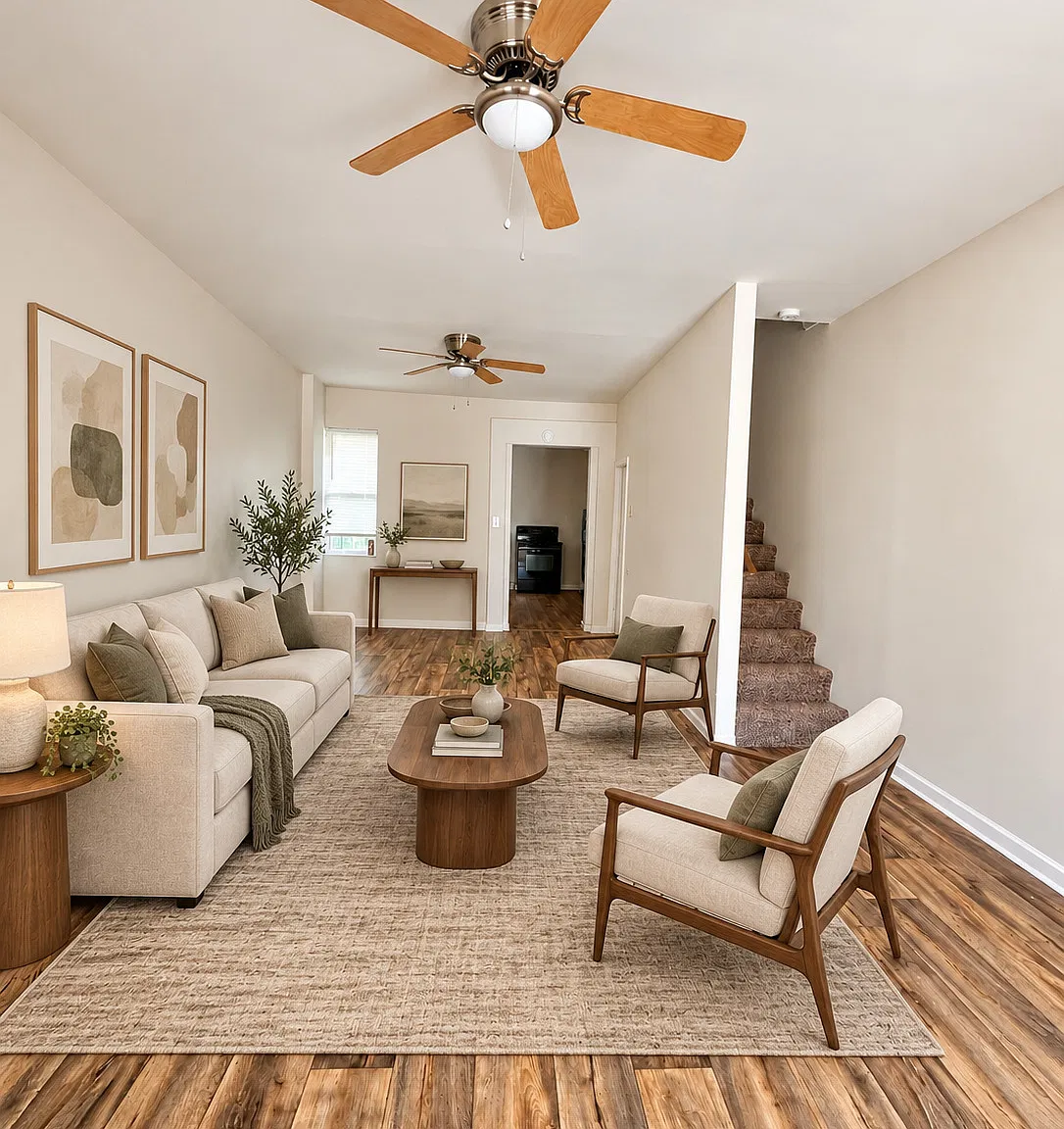 Spacious 4-Bedroom Pet-Friendly Rowhome in Juniata Available Now — Photo 1