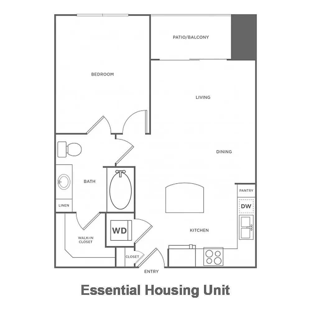 Floor plan A1.P8