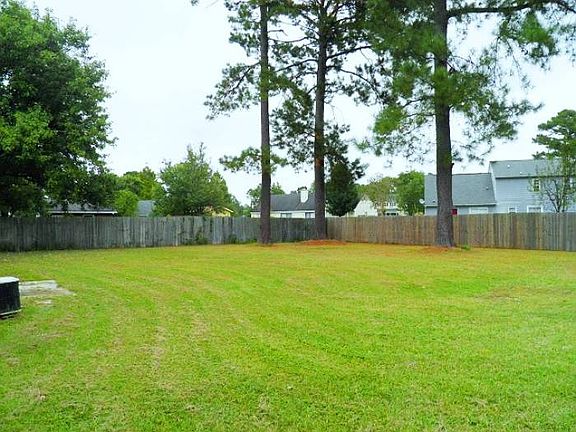 Large fenced yard