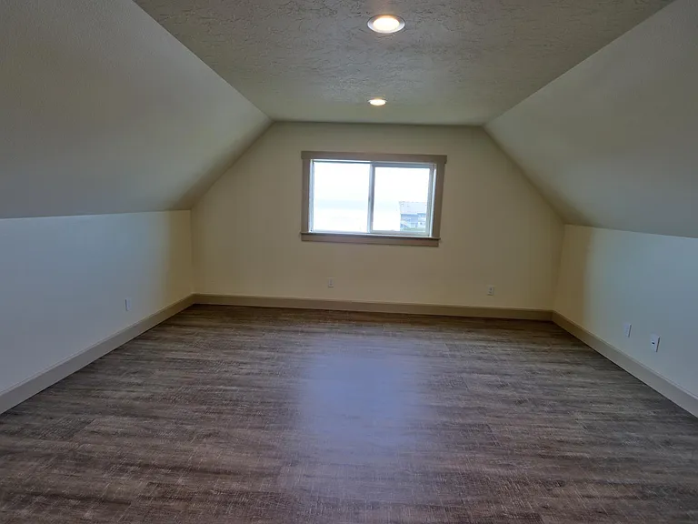 Finished attic
