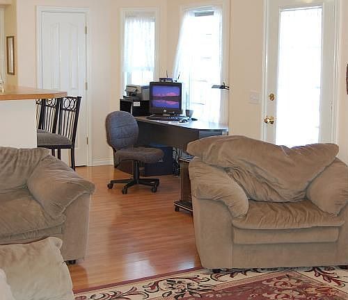living room to breakfast bar