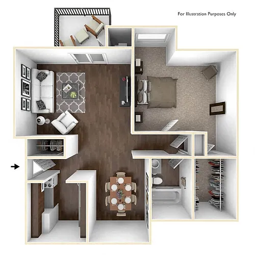Floor plan The Brook