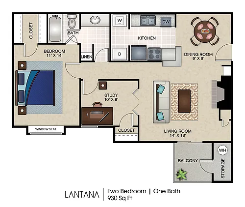 Floor plan Lantana