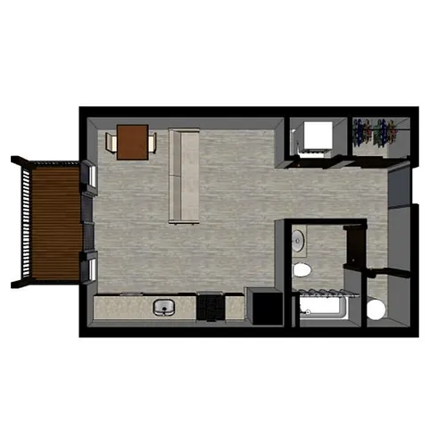 Floor plan Lake Riley