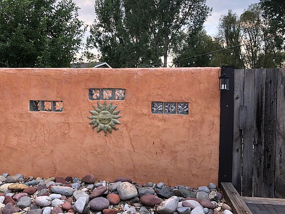 Wall between front and back