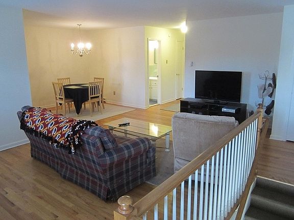 Gleaming hardwood throughout