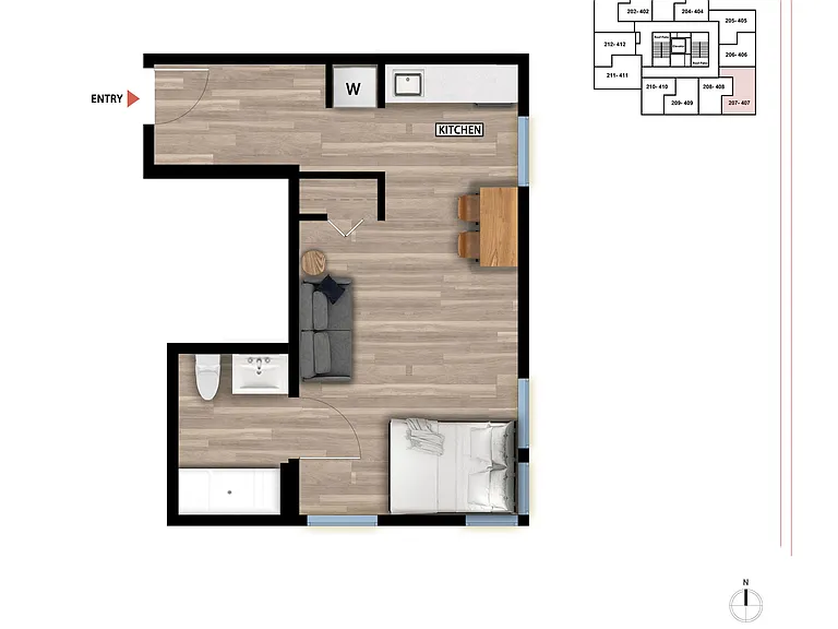 Fifty-Two Apartments — Photo 62