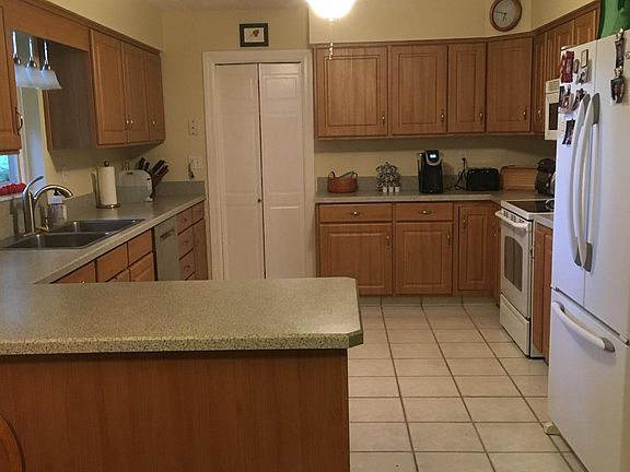 Kitchen with large pantry