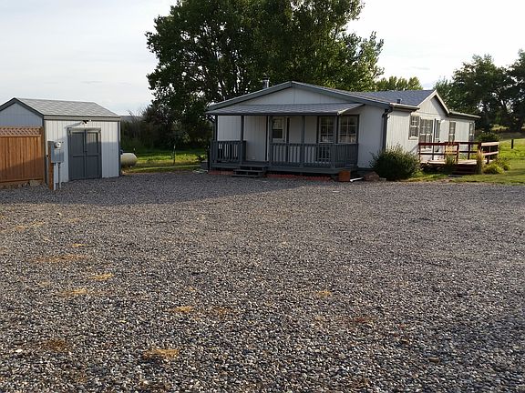 East side of  home