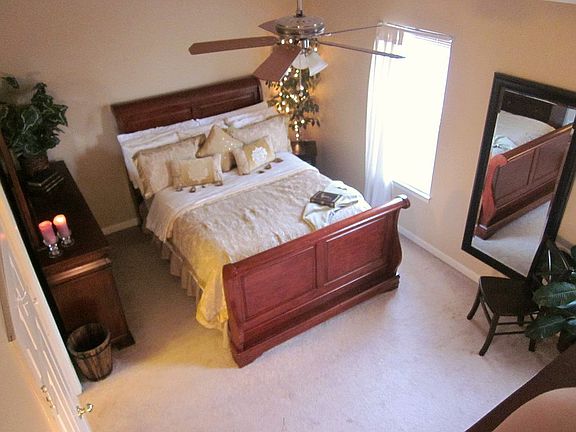 Spacious master bedroom