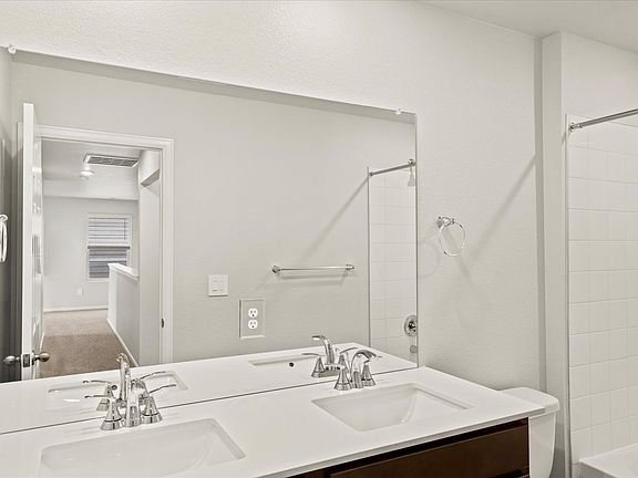 The Juniper floorplan image taken at a Meritage Homes community in Greeley, CO