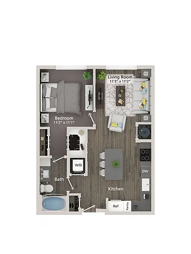 Floor plan A1