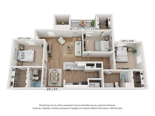 Floor plan Hamburg LG