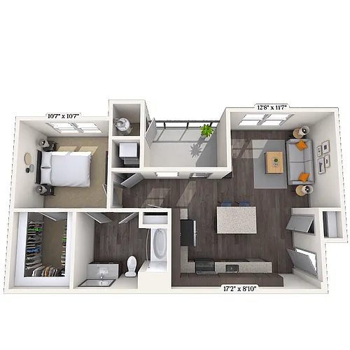 Floor plan Keystone