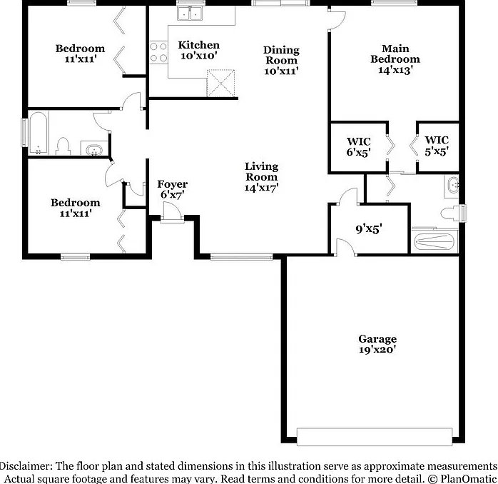 3 bed, 2.0 bath, 1383 sqft, $2,940 — Photo 2