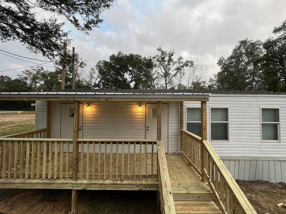 Large covered deck