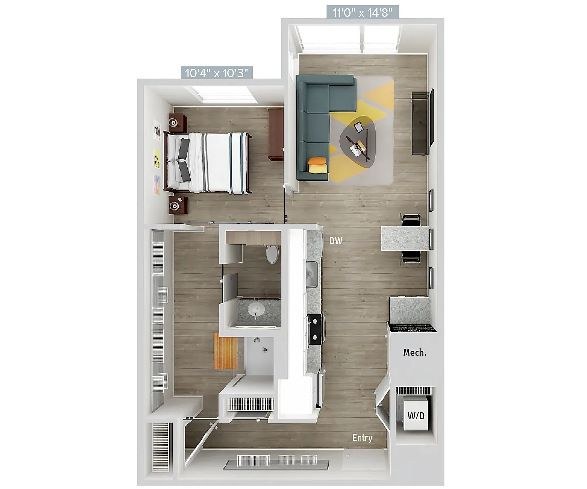 Floor plan 421