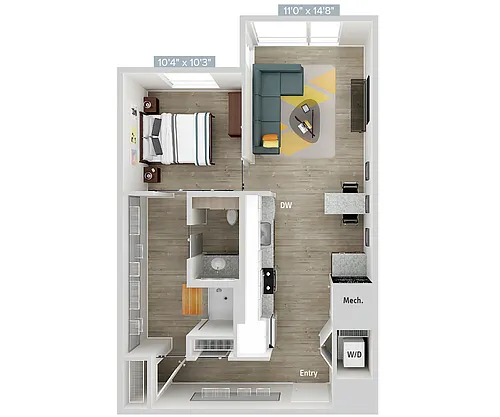 Floor plan 421