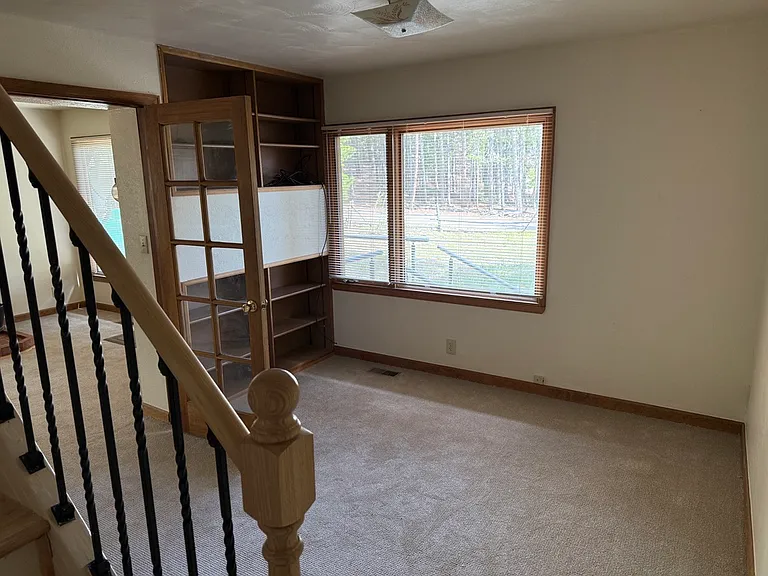 Den/Office, stairs to 2nd floor