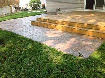 Stamped Patio