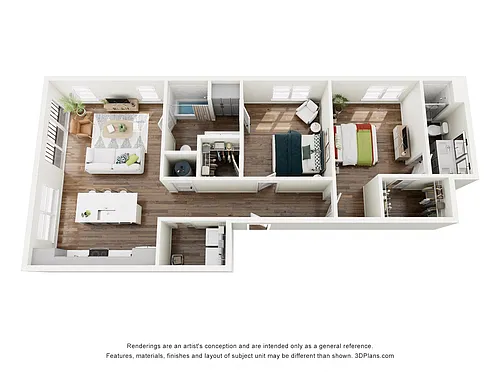 Floor plan Hall