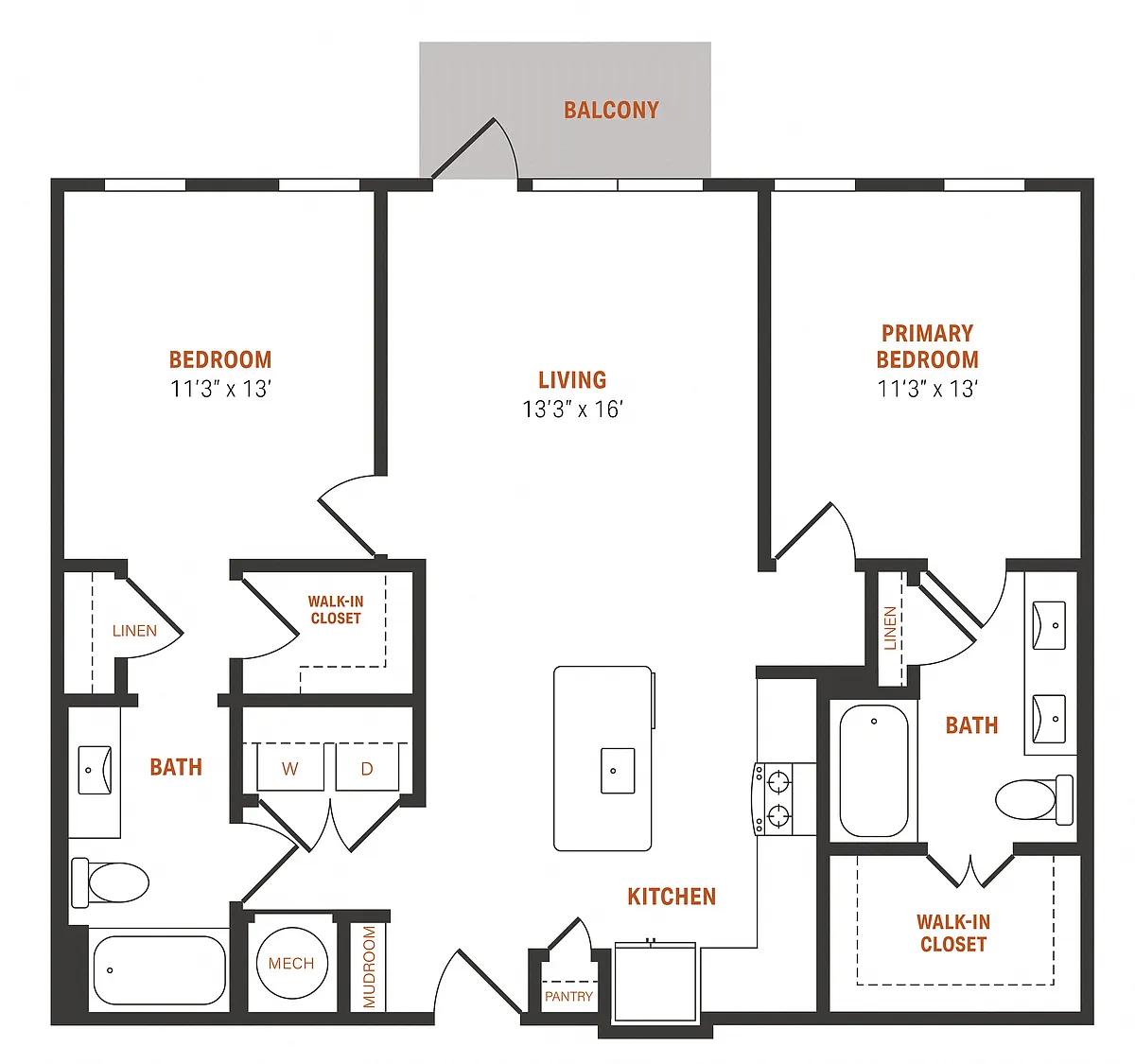 Floor plan B2