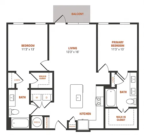 Floor plan B2