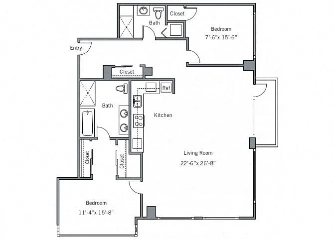 Floor plan 22CG