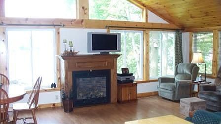 Propane fireplace for cozy nights