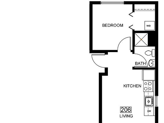 2nd image of 4130 NE Garfield Ave #206