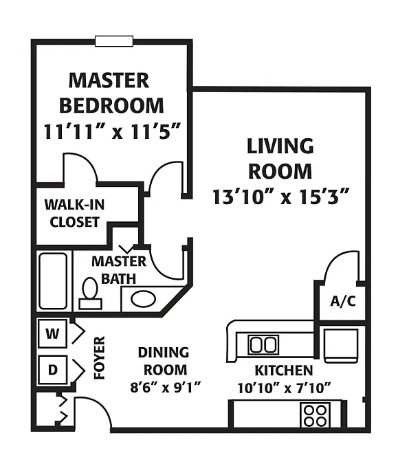 Floor plan Messina S