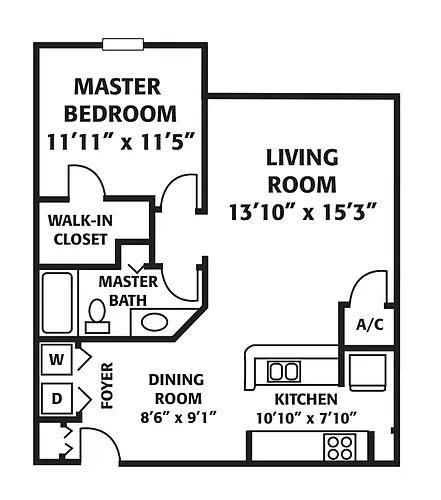 Floor plan Messina S