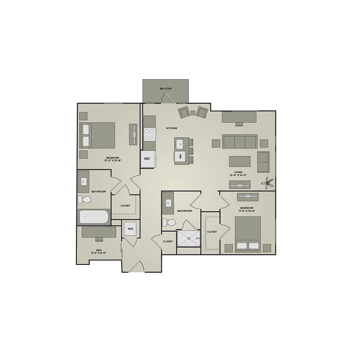 Floor plan B6