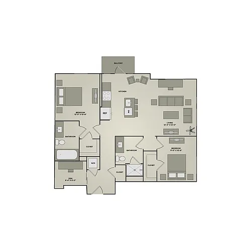 Floor plan B6