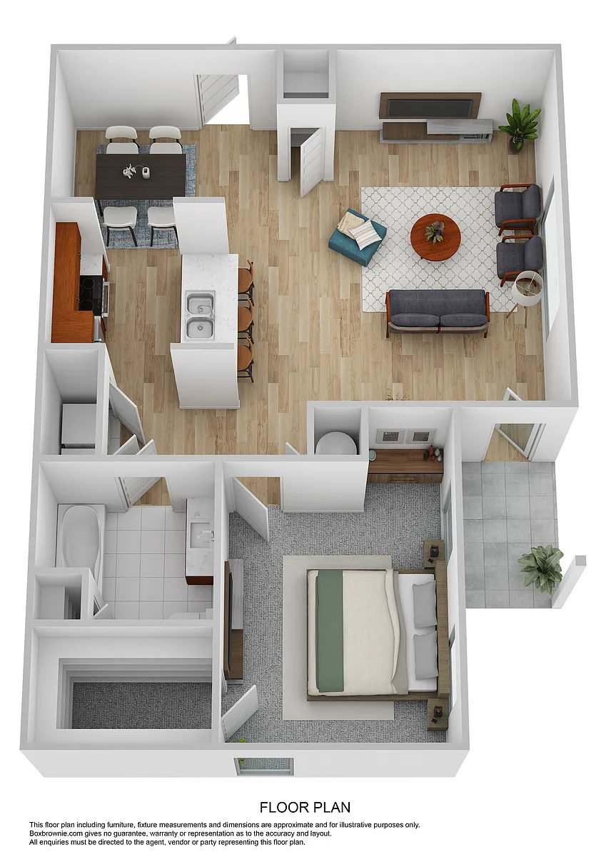 Floor plan The Bienville