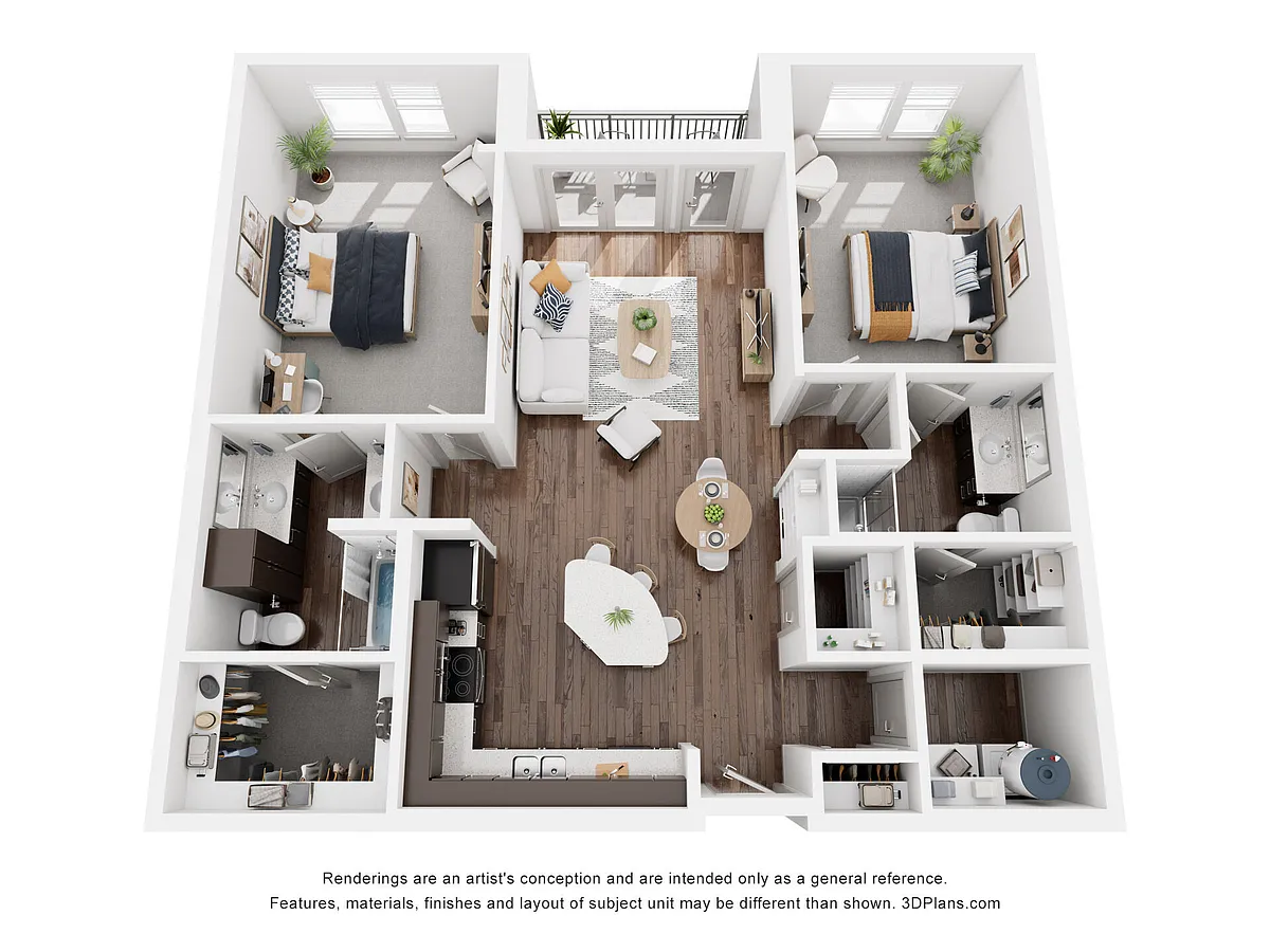 Floor plan B2 ANSI