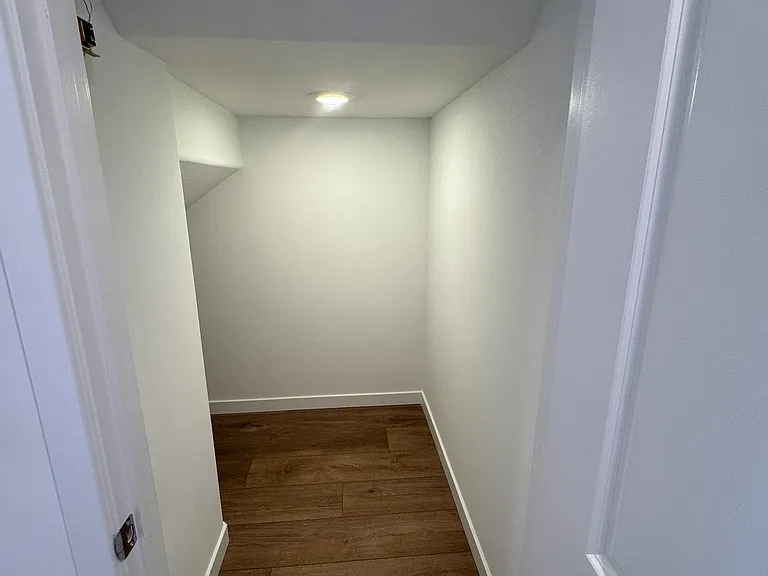 Storage under stairs