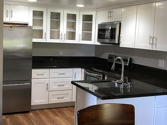 Remodeled Kitchen with granite countertops